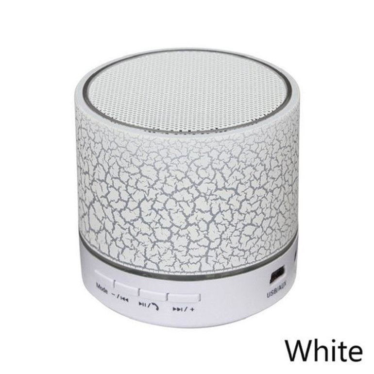 Mini Bluetooth Speaker Wireless Smart LED Bluetooth Music Speaker Audio TF Cart Slot FM Stereo Sound