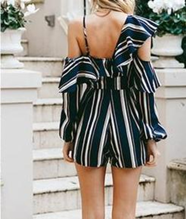 Lily Striped Jumpsuit
