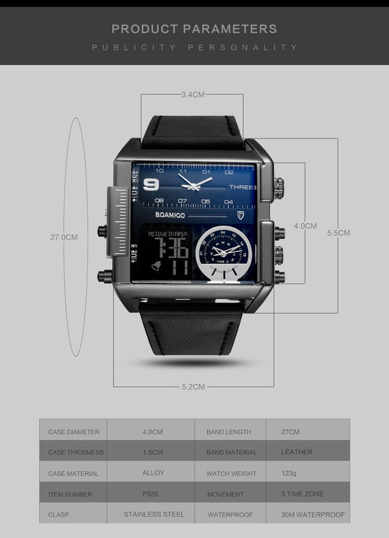 Tactical Multifunction LED Watch