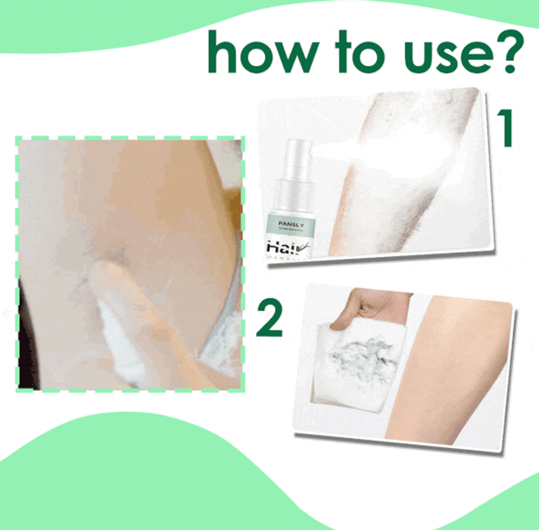 upsell SEMI-PERMANENT HAIR REMOVAL SPRAY