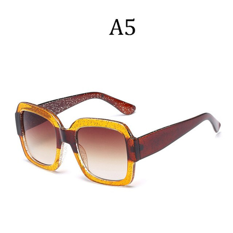 HTB Square Luxury Sunglasses Oversize