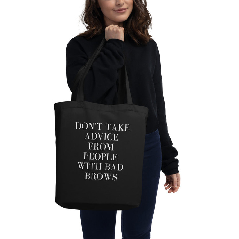 Bad Brows tote bag