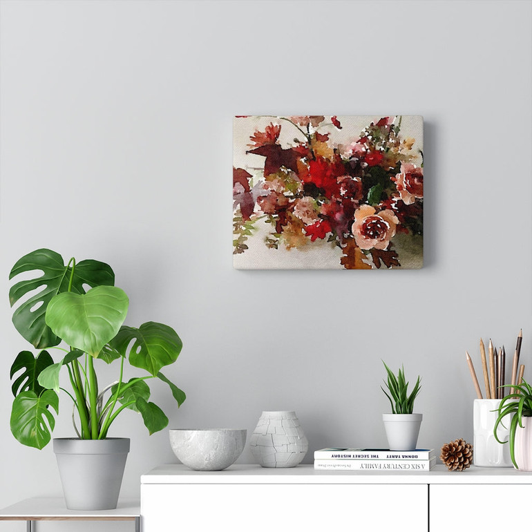 Maple Watercolor- Canvas Gallery Wrap