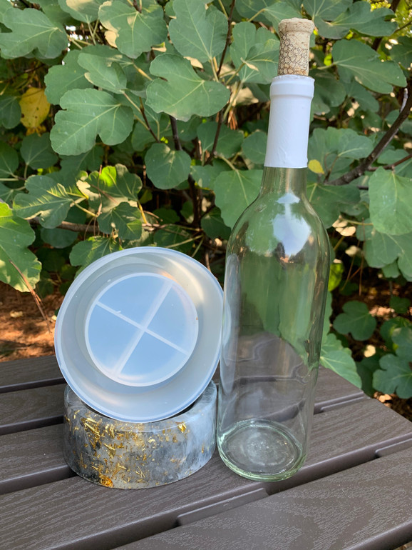 EXCLUSIVE Wine Bottle Coaster Mold by SHOP RESIN MOLDS, DIY MOLD