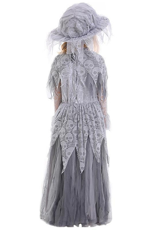 BFJFY Halloween Girl's Tulle Dress Wedding Dress Princess Cosplay Costume BFJFY Halloween Girl's Tulle Dress Wedding Dress Princess Cosplay Costume