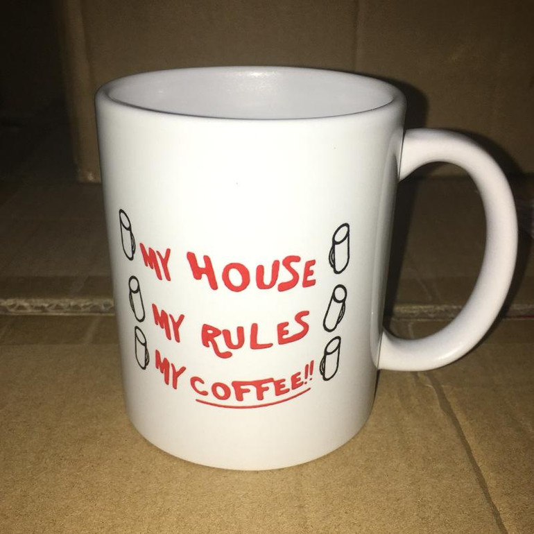 Knives Out Mug ceramic coffee cup