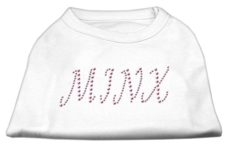 Minx Rhinestone Shirts White