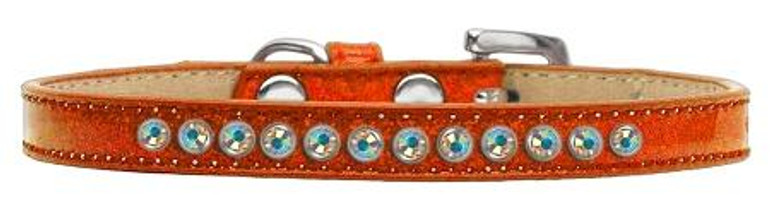 Ab Crystal Size Puppy Ice Cream Collar