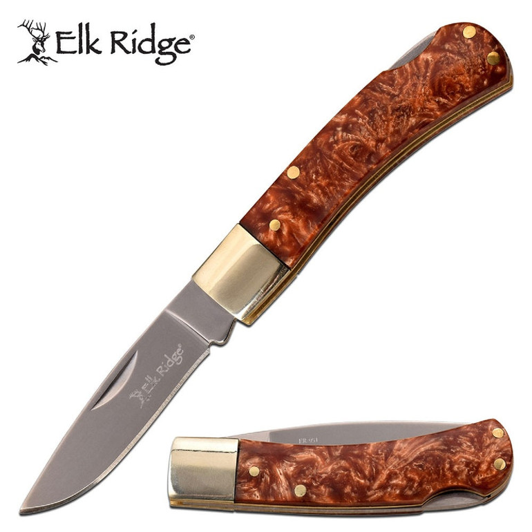 Elk Ridge Folder 2.25 in Blade Resin Handle