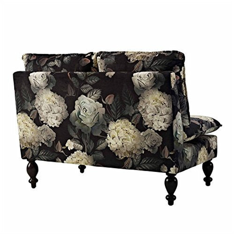 Riverbay Furniture Midnight Floral Settee