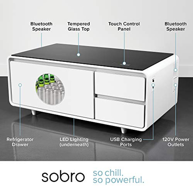 Sobro Coffee Table (Updated Version) - White (Renewed)