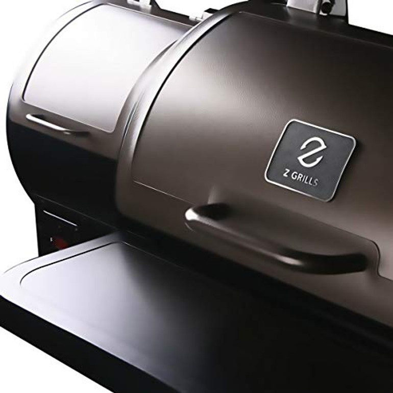 Z GRILLS Wood Pellet Grills Smoker with Newest 8- in -1 Digital Controls Outdoor BBQ Smoke BBQ Grill, 450 Square Inches-ZPG-450A