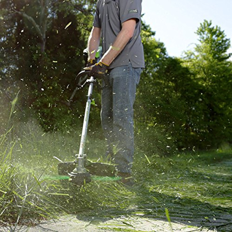 Greenworks 80V Cordless String Trimmer (Attachment Capable), 2.0Ah Battery & Charger Included GST80320