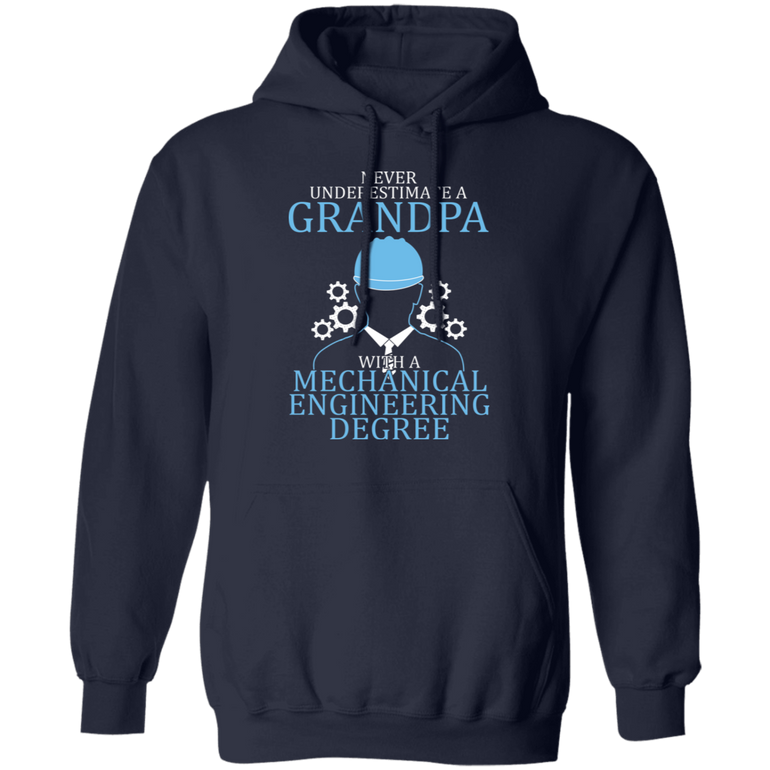 Mechanical Engineer Grandpa Hoodie