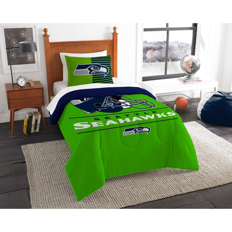 Seattle Seahawks Twin Comforter Set