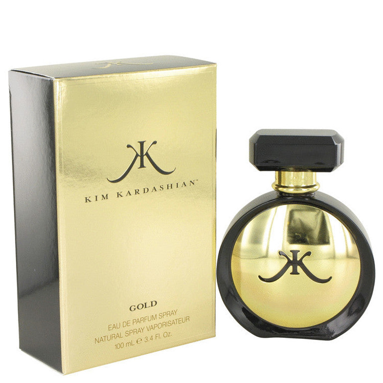 Kim Kardashian Gold by Kim Kardashian Eau De Parfum Spray 3.4 oz (Women)