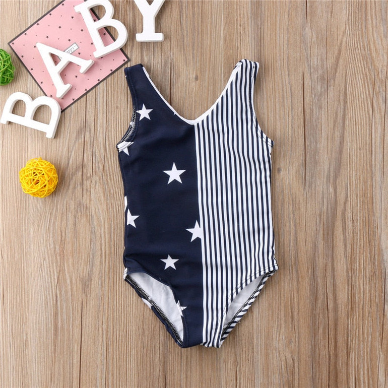 Parent-child star swimsuit