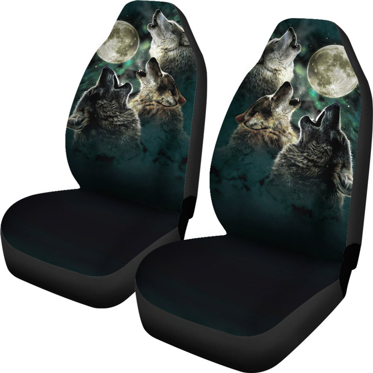 Car Seat Covers - WOLF CAR SEAT COVER BROTHERS / Universal Fit