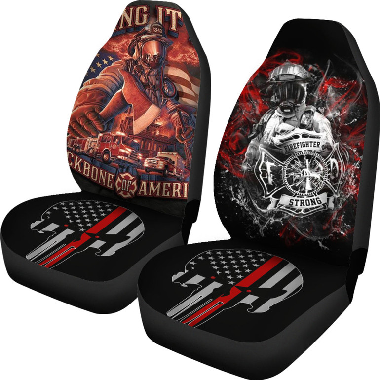 Firefighter Car Seat Covers