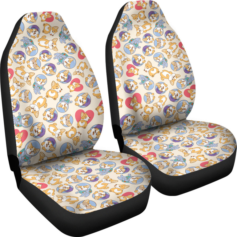 Corgi Pet Car Seat Cover