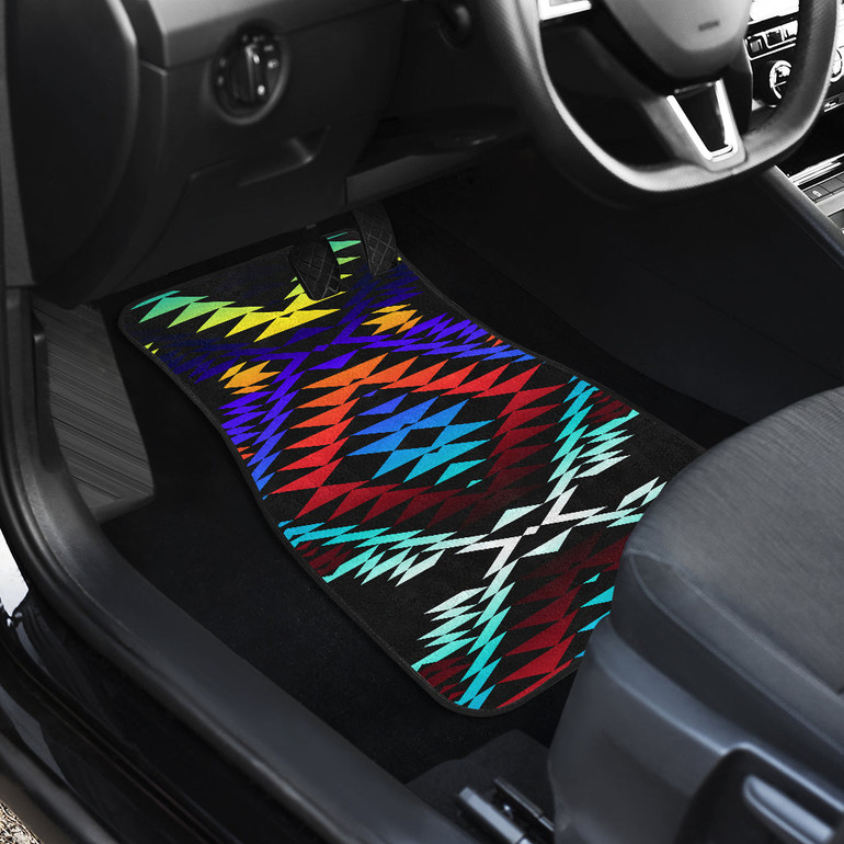 Taos Morning and Midnight Front And Back Car Mats (Set Of 4)