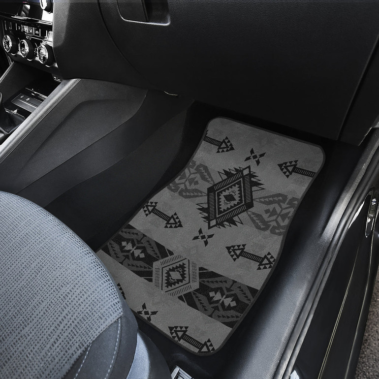 Sovereign Nation Gray Front And Back Car Mats (Set Of 4)