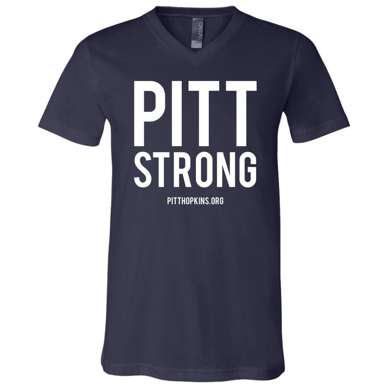 Pitt Strong Unisex V-neck Tee