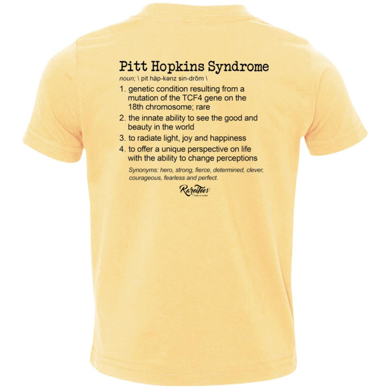 Pitt Hopkins Definition of a Hero Toddler Tee