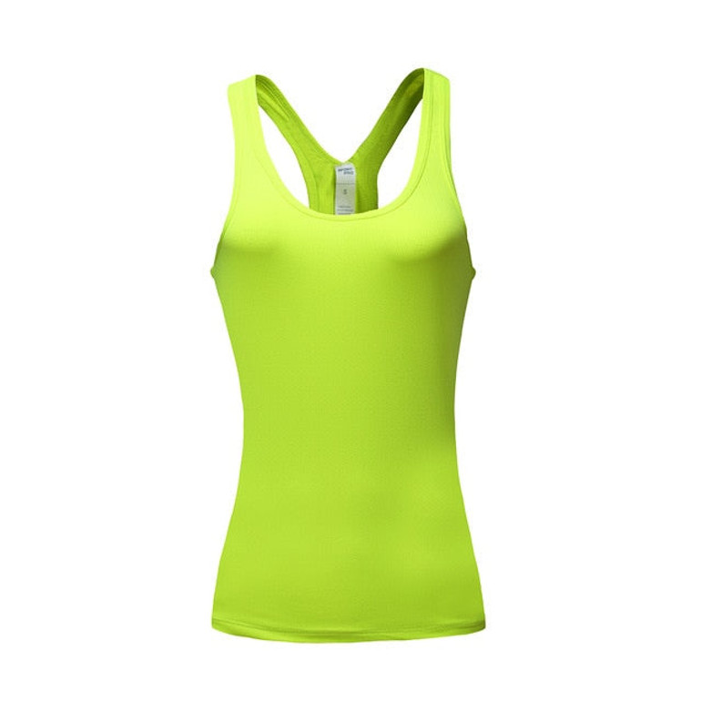 BARBOK Summer Women Gym Sports Yoga Shirts Vest Sleeveless Shirt Quick Dry Fitness Running Workout Clothes Sexy Tank Tops