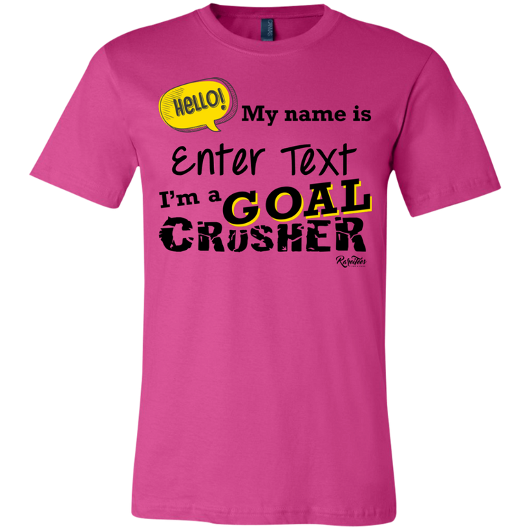 Personalized Goal Crusher Youth Tee