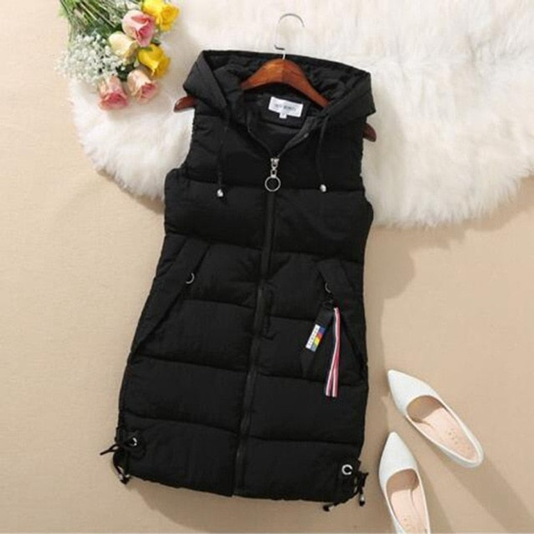Hooded Puffer Vest