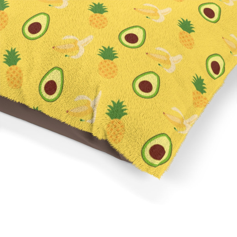Avocado, Pineapple, Banana Cat Bed