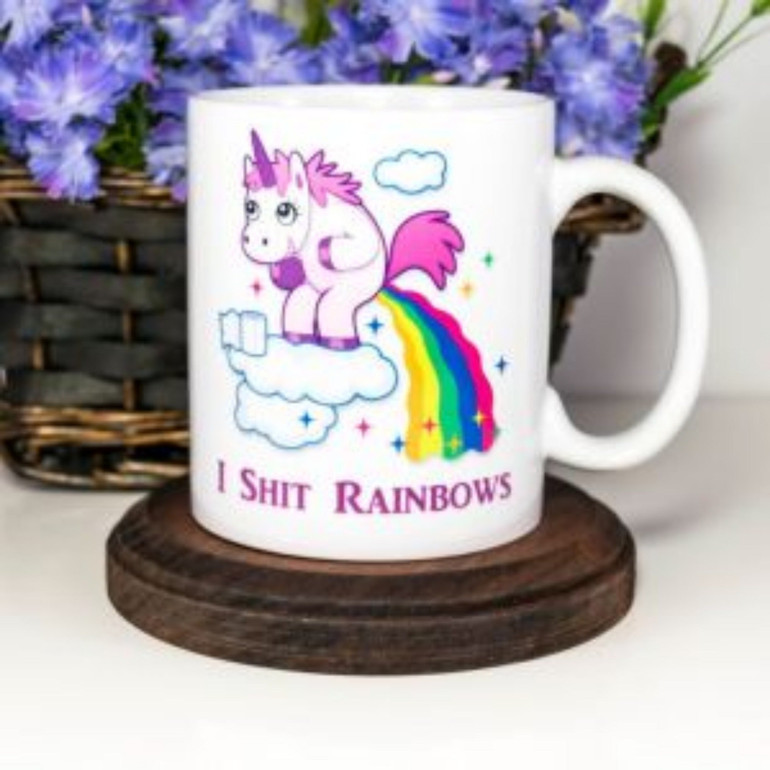 Unicorn Rainbow Heat Change Coffee Mug