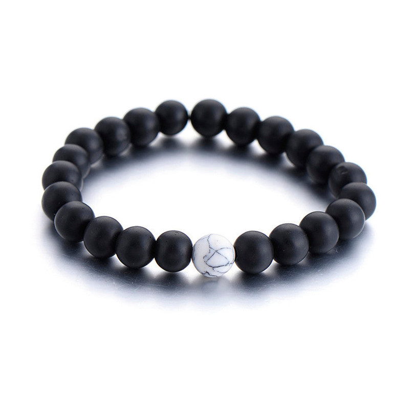 Natural Stone Couple Bracelet