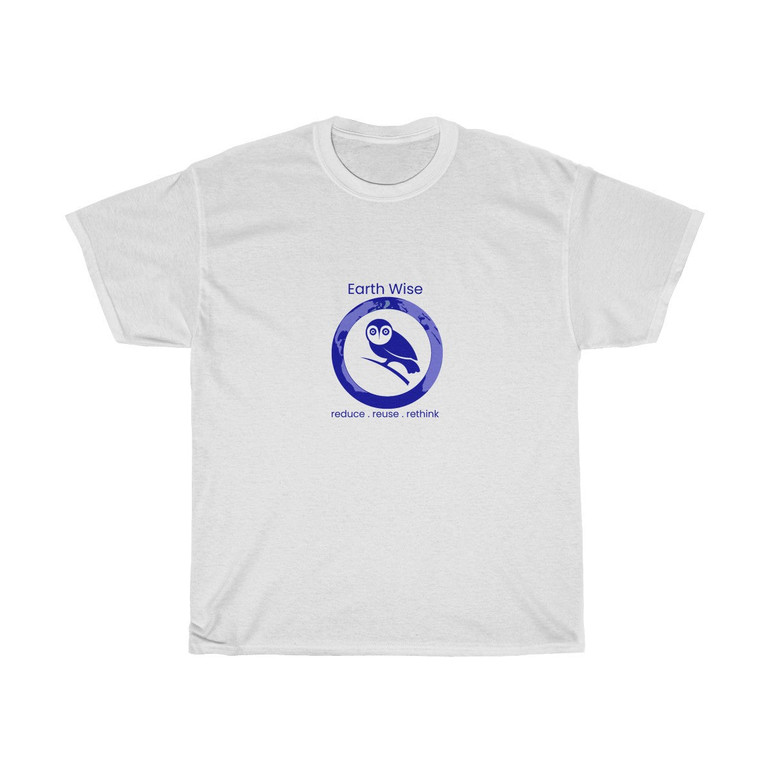 Add your Logo - Act Earth Wise Unisex Heavy Cotton Tee