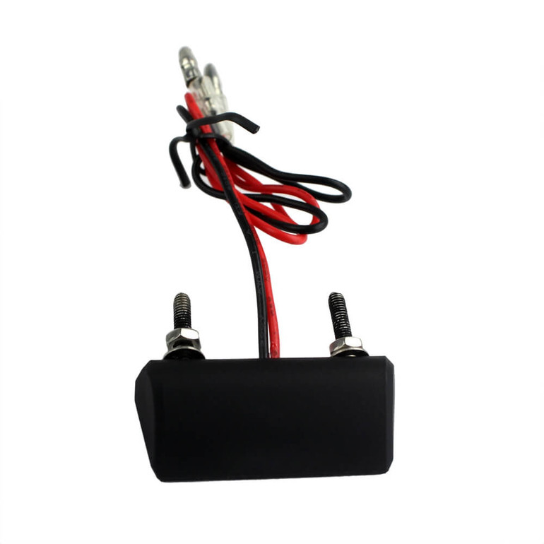 12V Universal Motorcycle License Plate White LED light Waterproof Motorcycle License Light Lamp Trailer Step Lamp