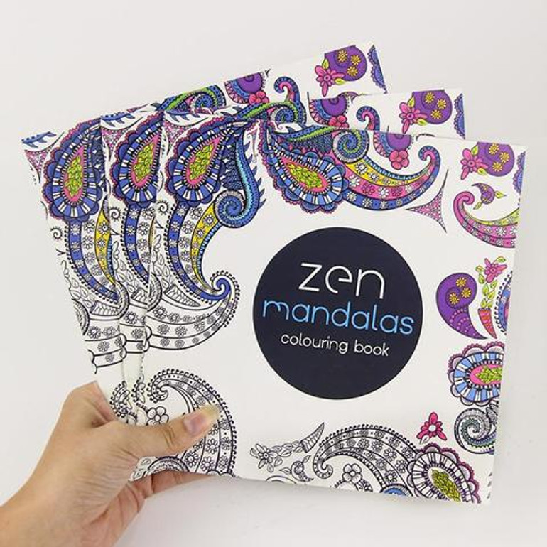 Zen Mandalas | Adult Coloring Book