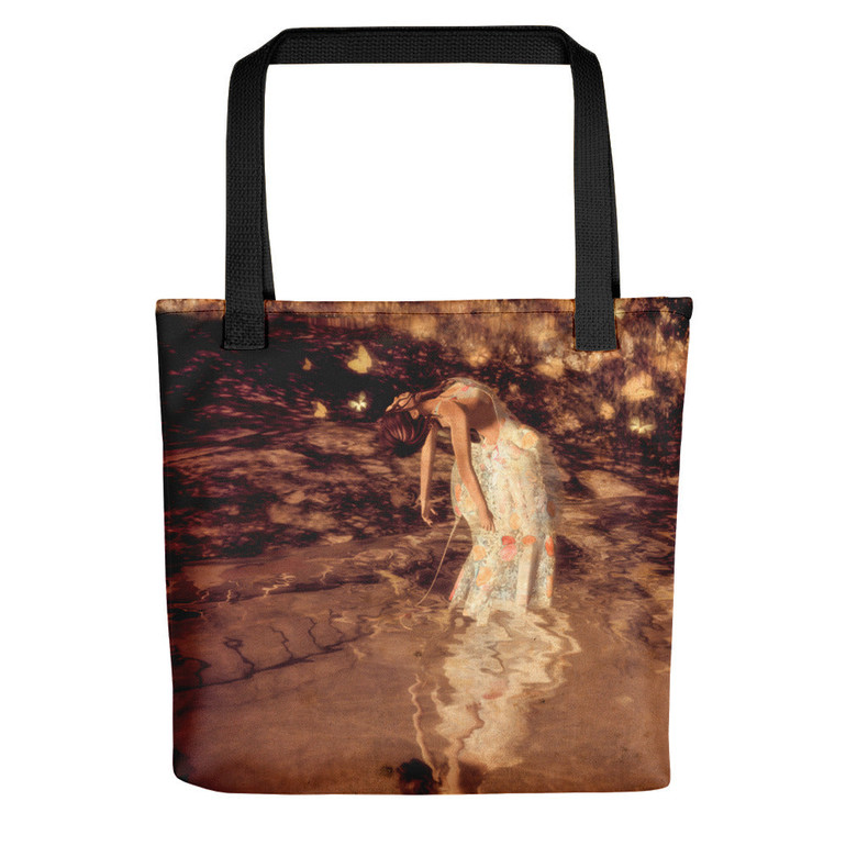 Water Petals by Amanda Magick Tote bag