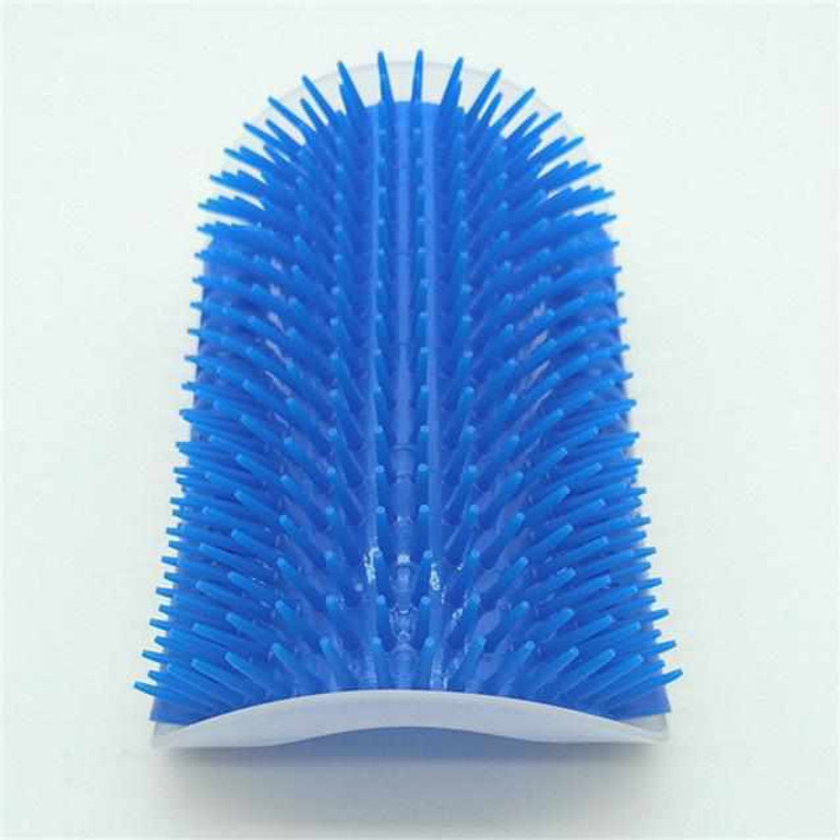Kitty Cat Corner Mount Massager Self Groomer With Catnip