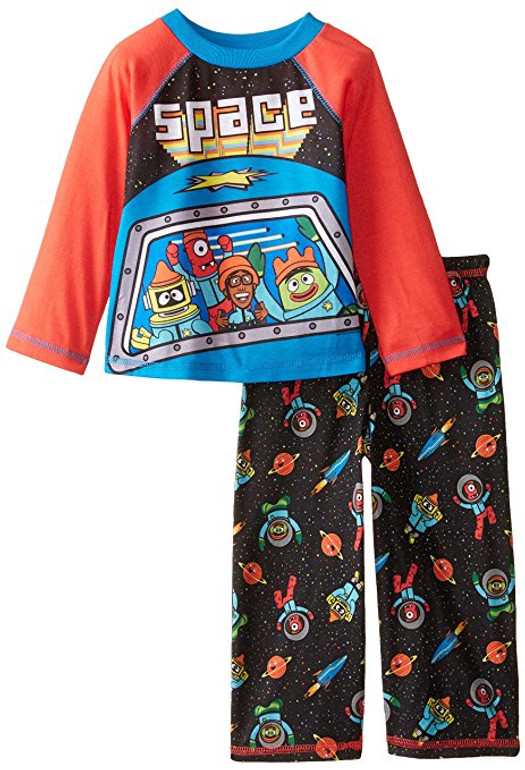 Yo Gabba Gabba Toddler Boys' Long Sleeve 2-Piece Pajama Set