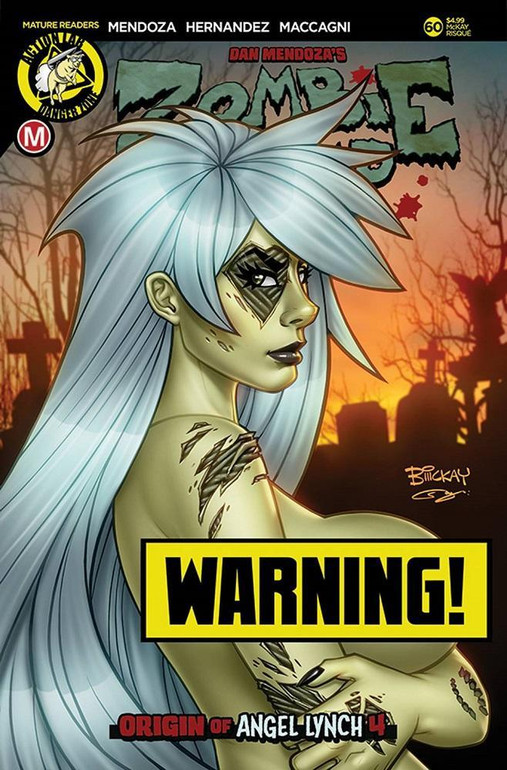 ZOMBIE TRAMP #60 COVER D MCKAY RISQUE VARIANT