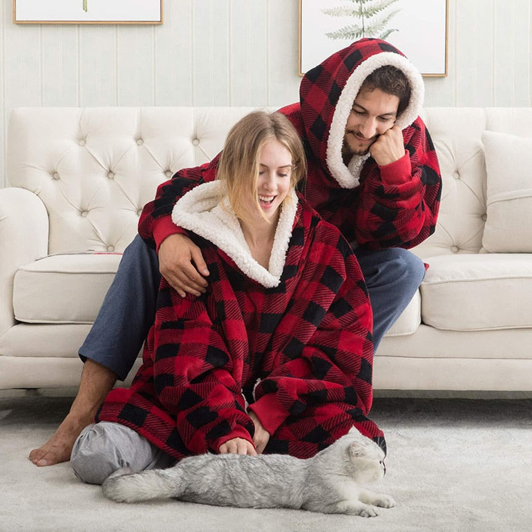 Over-sized Hoodies Fleece Sweatshirts