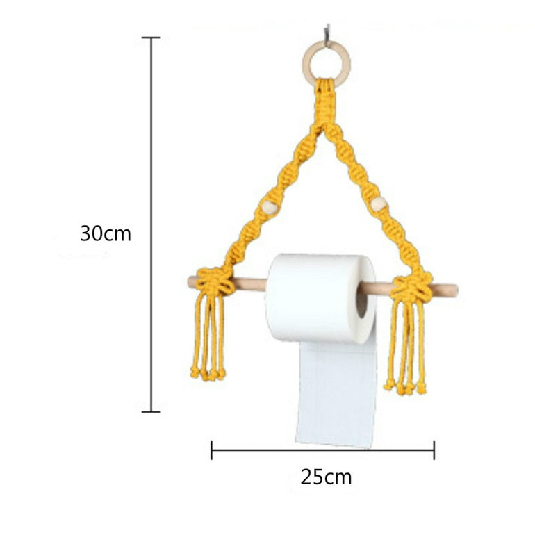 Toilet Paper Stand Macrame stand