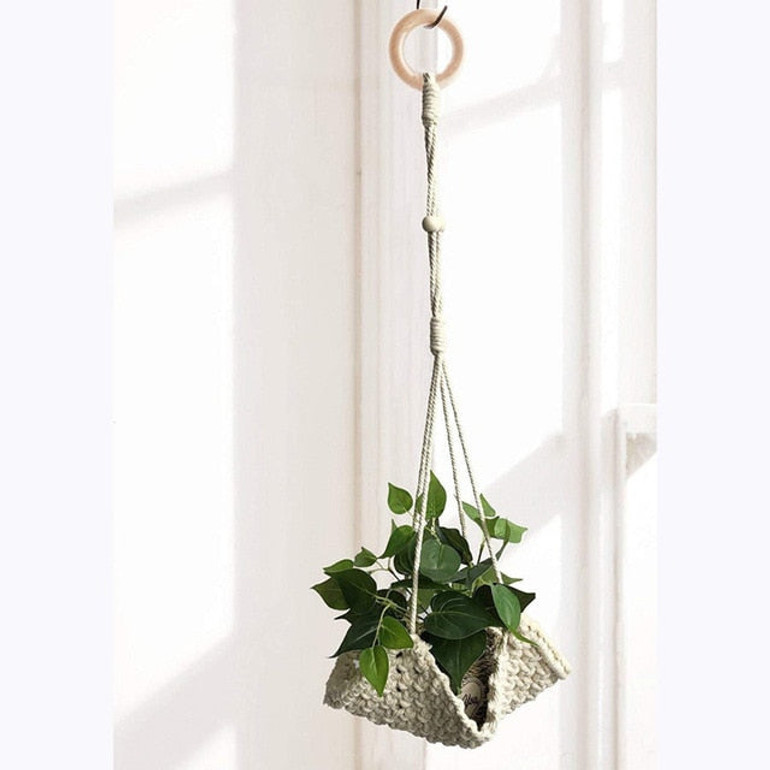 Flint Macrame Pot Hanger