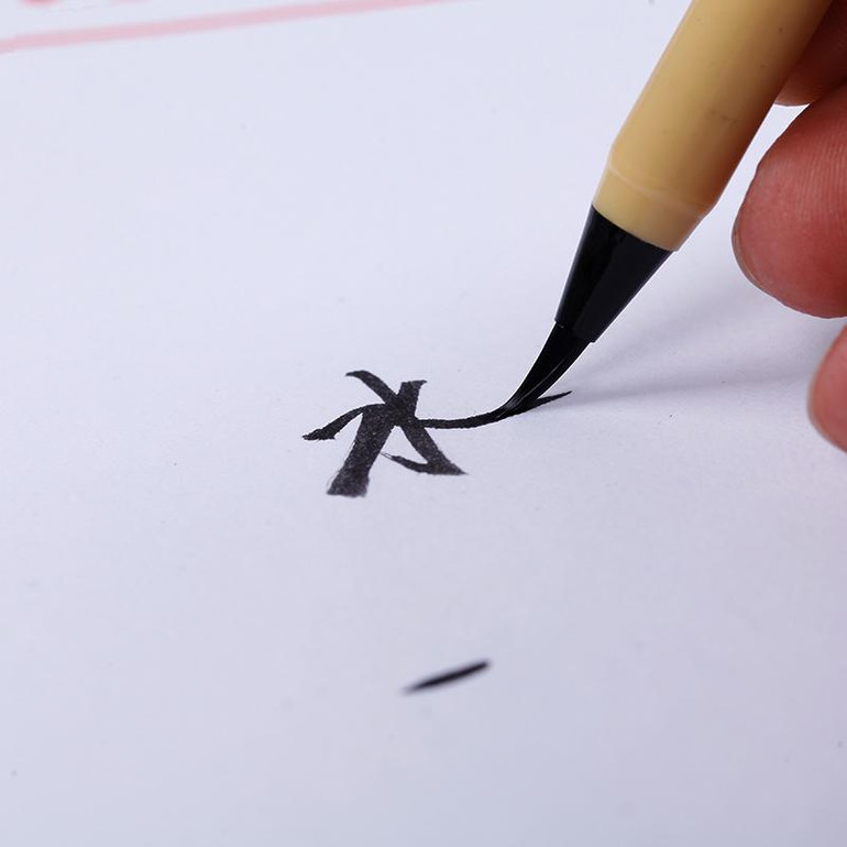 Chinese Calligraphy Brush Pen with Refill Ink