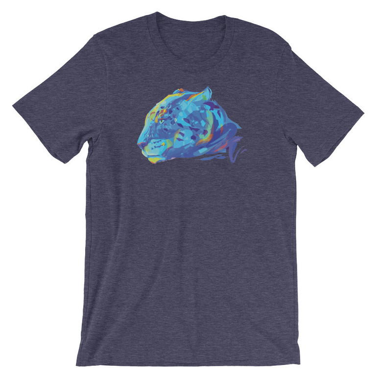 Eclectic Leopard Unisex short sleeve t-shirt