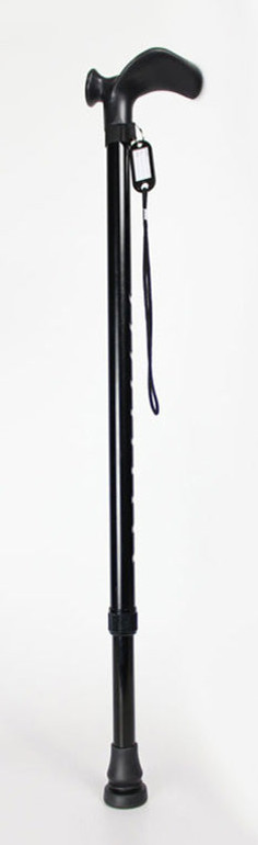 Palm Shape Aluminium Telescopic Walking Stick(Single Leg)