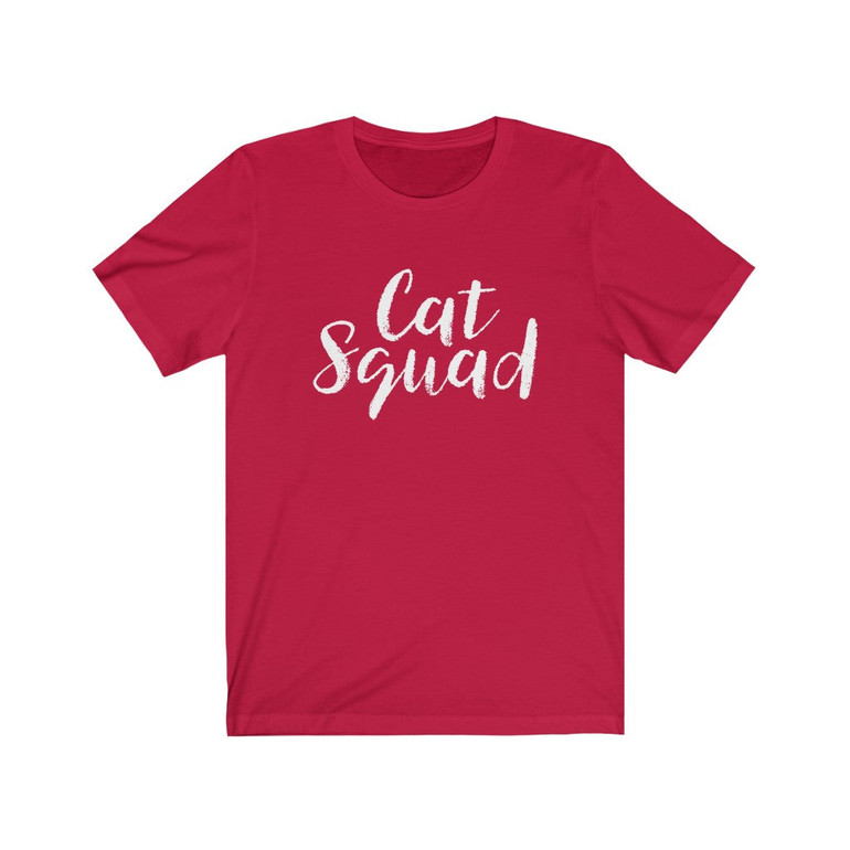 Cat Squad Shirt, Cat Crew Tee