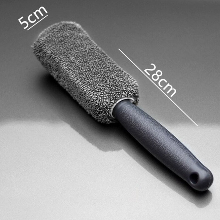 Car Wheel Cleaning Brush, Microfiber Wheel Rim Brush for Car Motorcycle Bike