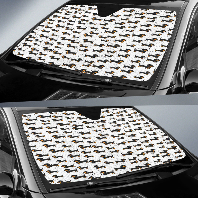 Dachshund Car Sun Shade